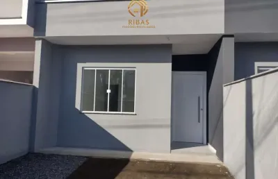 Casa geminada a venda no loteamento vila germanica em jaraguá do sul