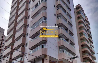 Apartamento com 3 dorms, tupi, praia grande - r$ 580 mil, cod: 358300