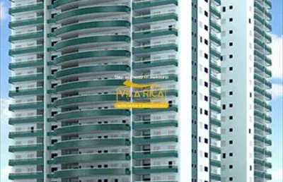 Apartamento com 3 dorms, caiçara, praia grande - r$ 520 mil, cod: 299100