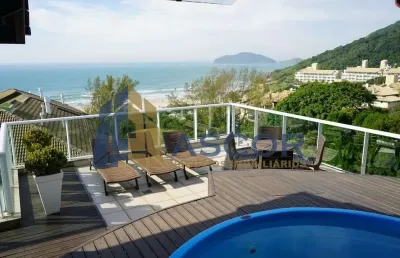 Cobertura com 4 quartos à venda na estrada vereador onildo lemos, --, santinho, florianópolis, 407 m2 por r$ 6.000.000