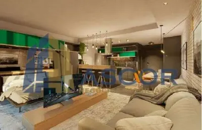 Apartamento com 1 quarto à venda na rua professor simão josé hess, --, trindade, florianópolis, 43 m2 por r$ 852.000