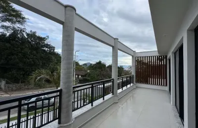 Casa em condomínio fechado com 3 quartos à venda na rodovia haroldo soares glavan, --, cacupé, florianópolis, 242 m2 por r$ 2.950.000
