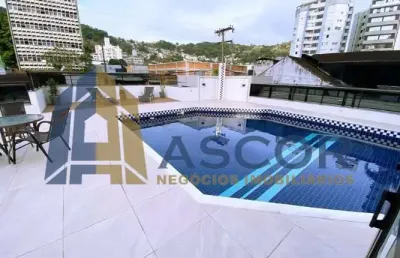 Apartamento com 3 quartos à venda na rua desembargador urbano salles, --, centro, florianópolis, 156 m2 por r$ 1.390.000