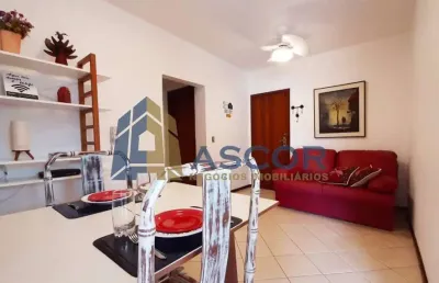 Apartamento com 1 quarto à venda na rua das tainhotas, --, jurerê, florianópolis, 46 m2 por r$ 720.000