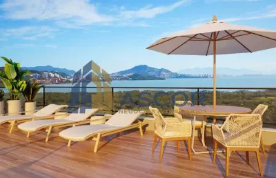 Apartamento com 2 quartos à venda na servidão natalina machado, --, cacupé, florianópolis, 61 m2 por r$ 1.128.400