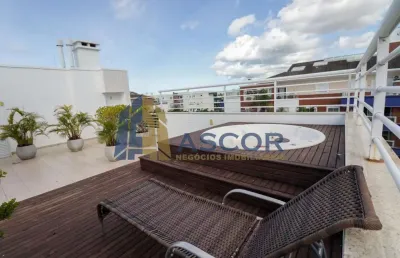 Cobertura com 3 quartos para alugar na rua radialista dakir polidoro, --, campeche, florianópolis por r$ 9.500