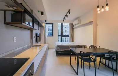 Apartamento com 1 quarto para alugar na rua prof. simão josé hess, --, trindade, florianópolis, 32 m2 por r$ 4.250