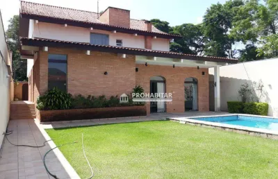 Sobrado à venda, 375 m² por r$ 1.800.000,00 - interlagos - são paulo/sp