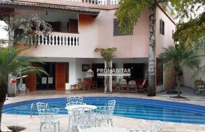 Casa com 4 dormitórios à venda, 600 m² por r$ 2.500.000,00 - interlagos - são paulo/sp