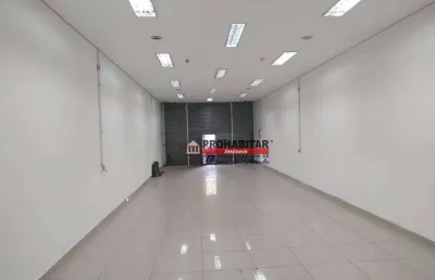 Alugo ótimo salão comercial de 110 m² de área útil com excelente localização no centro da vila são josé, bom negócio para investidor e franquias