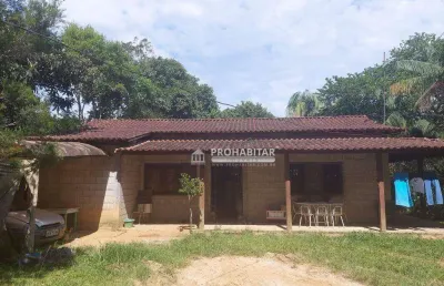 Chácara com 1 dormitório à venda, 2100 m² por r$ 220.000,00 - sítio represa - são paulo/sp
