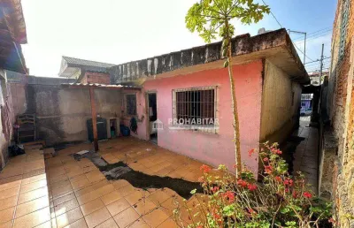 Casa térrea no parque brasil próximo estação grajaú com 2 dormitórios e edícula à venda, 160 m² por r$ 510.000 - parque brasil - são paulo/sp
