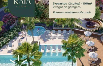 Apartamento em natal, ed. florata alto padrão  bairro tirol