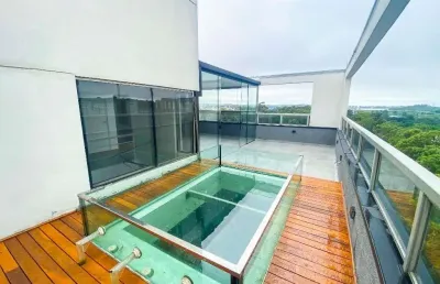 Apartamento duplex com 1 dormitório, 140 m² - venda por r$ 1.200.000 ou aluguel na usina piratininga