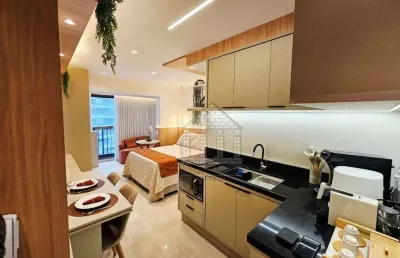 Studio com 1 quarto à venda ou aluguel no brooklin paulista