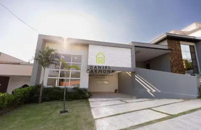 Linda casa térrea 03 suítes - jardim residencial viena - indaiatuba/sp