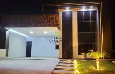 Belíssima casa térrea 03 dormitórios e  1 suítes - residencial evidências - indaiatuba/sp