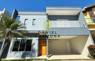 Belíssimo sobrado 04 dorm/04 suíte - jardim residencial dona lucilla - indaiatuba/sp