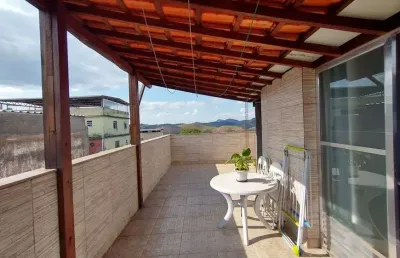 Cobertura com dois quartos para venda em nova era, juiz de fora, mg