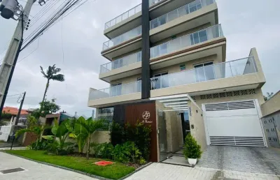 Apartamento edifício le premier para venda em matinhos, caiobá, 3 dormitórios, 1 suíte e 2 vagas