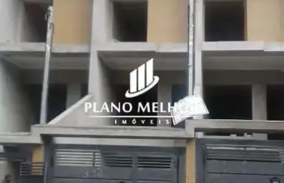 Sobrado em construção na penha - 3 dormitórios - suíte - 4 vagas de garagem.so1453