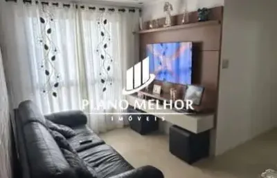 Apartamento totalmente mobiliado com 2 dormitórios e 1 vaga com 52m² na penha / vila ré (metro / bancos / magazines) ap2189
