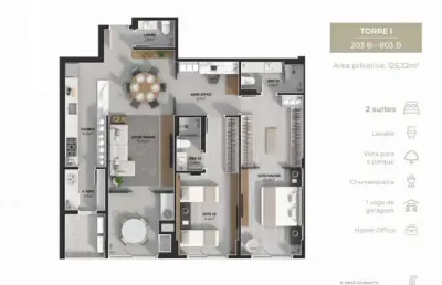 Apartamento com 2 quartos à venda na Rua Marcílio Dias, 7, Estreito, Florianópolis