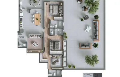 Apartamento com 3 quartos à venda na Rua Allan Kardec, 120, Agronômica, Florianópolis