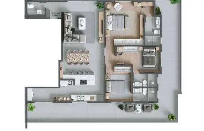 Cobertura com 3 quartos à venda na Rua Allan Kardec, 120, Agronômica, Florianópolis