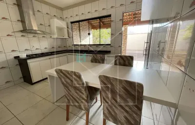Casa para venda em caldas novas, jardim metodista, 3 dormitórios, 1 suíte, 2 banheiros, 2 vagas