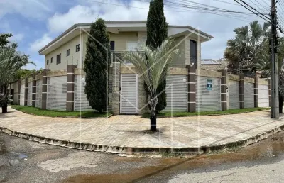 Sobrado para venda em caldas novas, caldas do oeste, 5 dormitórios, 5 suítes, 7 banheiros, 4 vagas