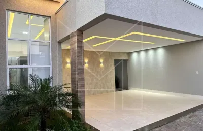 Casa para venda em caldas novas, jardim belvedere, 3 dormitórios, 2 suítes, 3 banheiros, 2 vagas
