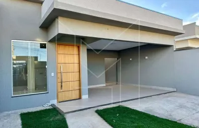 Casa para venda em caldas novas, jardim serrano, 3 dormitórios, 1 suíte, 2 banheiros, 2 vagas