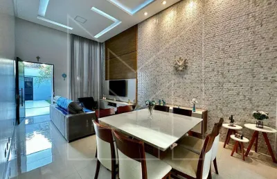 Casa para venda em caldas novas, do turista 2ª etapa, 3 dormitórios, 2 suítes, 3 banheiros