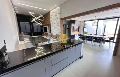 Casa luxuosa com piscina,  4 suítes à venda, 300 m² por r$ 3.200.000 - condomínio residencial colinas do paratehy - são josé dos campos/sp