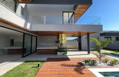 Sobrado espetacular, com piscina , sauna, 5 suítes à venda, 502 m² por r$ 5.380.000 - jardins das nações - urbanova - são josé dos campos/sp