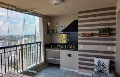 Apartamento espetacular no premiere,  com 3 dormitórios à venda, 143 m² por r$ 1.698.000 - jardim aquarius - são josé dos campos/sp