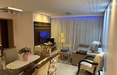 Apartamento luxuoso condomínio clube, com 3 dormitórios à venda, 111 m² por r$ 1.189.000 - jardim aquarius - são josé dos campos/sp