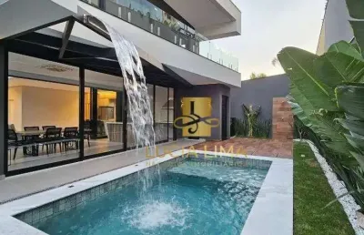 Sobrado vista panorâmica,  com 4 suítes à venda, 430 m² por r$ 4.350.000 - condomínio residencial alphaville i - são josé dos campos/sp