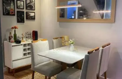 Sobrado maravilhoso na zona sul, com 3 dormitórios à venda, 80 m² por r$ 495.000 - parque dos ipês - são josé dos campos/sp