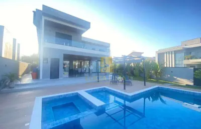 Sobrado com 3 dormitórios para alugar, 411 m² por r$ 19.630,00/mês - colinas do paratehy norte - são josé dos campos/sp