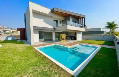 Sobrado excelente com 5 dormitórios para alugar, 400 m² por r$ 18.834/mês - condomínio residencial colinas do paratehy - são josé dos campos/sp