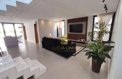 Viva com requinte, sobrado com piscina,  3 suítes à venda, 230 m² por r$ 2.200.000 - condomínio altos da serra vl - são josé dos campos/sp