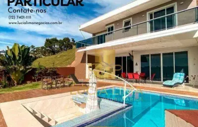 Sobrado magnifico e luxoso com 4 dormitórios, 356 m² por r$ 11.0000/mês - jacareí/sp