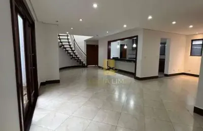 Sobrado belissimo para alugar com espaço gourmet, 4 suítes, 295 m² por r$ 7.500/mês - villa branca - jacareí/sp