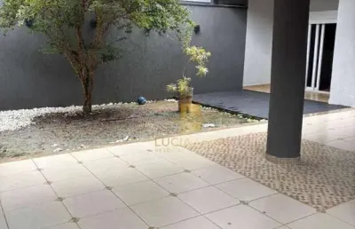 Sobrado belissimo para alugar com espaço gourmet, 4 suítes, 295 m² por r$ 7.500/mês - villa branca - jacareí/sp