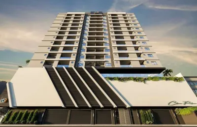 Residencial luxuoso em porto belo: apartamento na planta  com infraestrutura completa