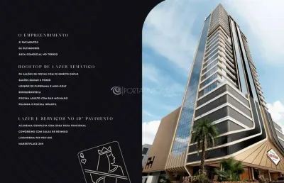 Oportunidade na planta: apartamento de 01 suíte em balneário perequê