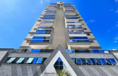 Cobertura duplex no residencial diamante: 4 suítes, terraço com piscina e churrasqueira em meia praia