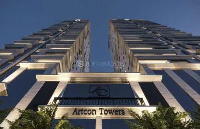 Viva o alto padrão no artcon towers – 3 suítes com vista panorâmica